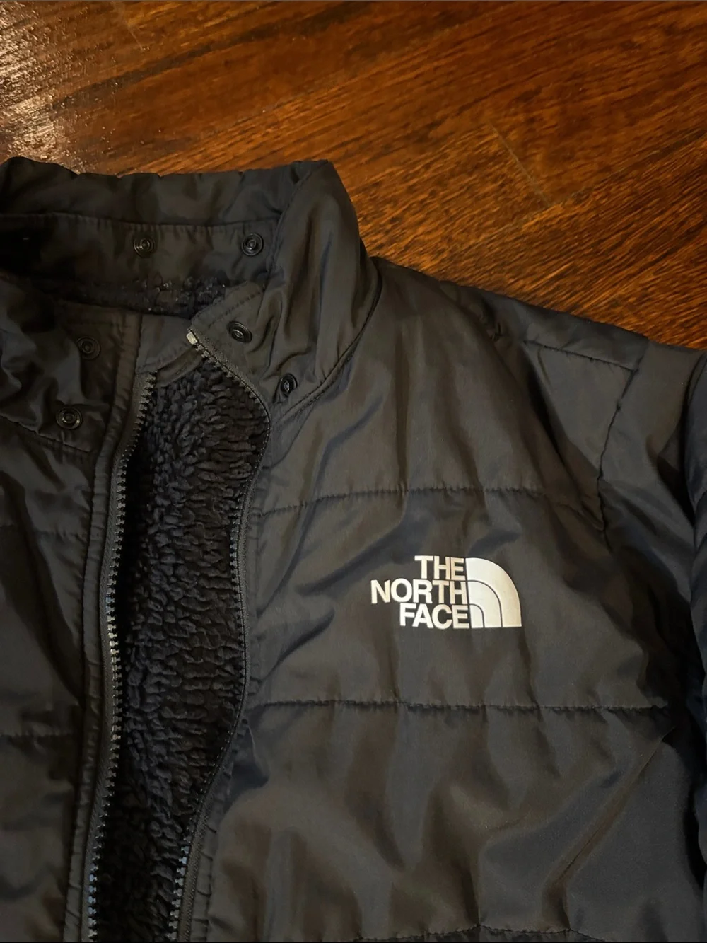 The North Face Boy’s Black Quilted Puffer Jacket
